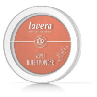 Lavera Sametová pudrová tvářenka 01 Rosy Peach 4,5 g