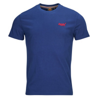 Superdry ESSENTIAL LOGO EMB TEE Tmavě modrá