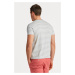 TRIČKO GANT STRIPED T-SHIRT GREY MELANGE