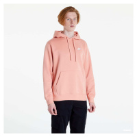 Mikina Nike NSW Club Hoodie Pullover Brushed Back Lt Madder Root/ Lt Madder Root/ White