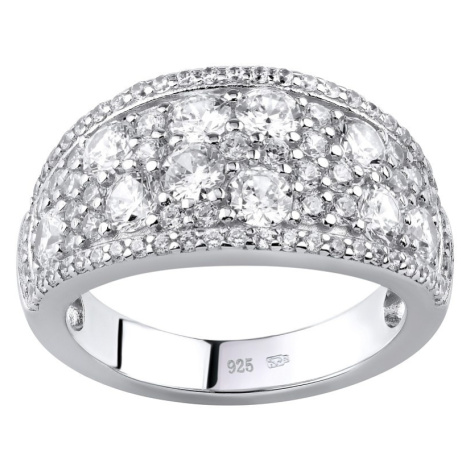 Luxusní stříbrný prsten CARMEN se zirkony Silvego