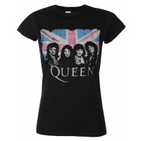 Tričko metal dámské Queen - Packaged Union Jack - ROCK OFF - QUTSP12LB