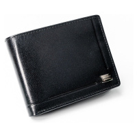 Kompaktní peněženka z pravé kůže bez zapínaní