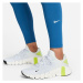 Nike ONE DRI-FIT Dámské sportovní legíny, modrá, velikost