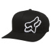 Fox Youth Flex 45 Flexfit Hat Black/White | Černá