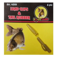 Extra carp lead clips & tail rubber