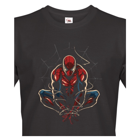 Pánské tričko s Marvel hrdinou Spider manem BezvaTriko