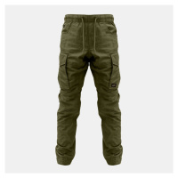 KUMU Lehké kalhoty Utility Cargos Khaki