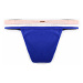 Modré brazílkové plavky s pastelovými pásy RELLECIGA Active | spodní díl