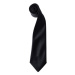 Premier Workwear Pánská saténová kravata PR750 Black