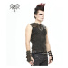 tílko pánské - Vertigo Punk Vest With Leather Patches - DEVIL FASHION - TT16702