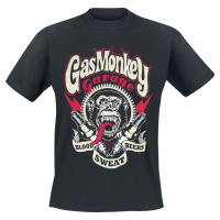 Gas Monkey Garage Spark plug Tričko černá