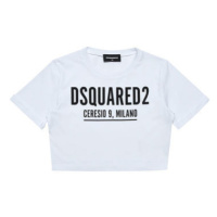 Tričko dsquared t-shirt bílá