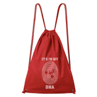 DOBRÝ TRIKO Bavlněný batoh Moto DNA Barva: Červená