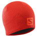 Salomon Logo Beanie LC1848500 - samba fiery red