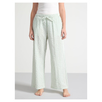 Pyžamové kalhoty z krepová látka