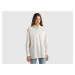 Benetton, Lightweight Oversized Shirt With Slits