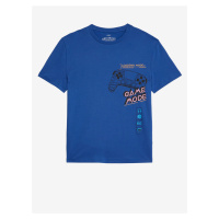 Modré klučičí tričko s herním motivem Marks & Spencer