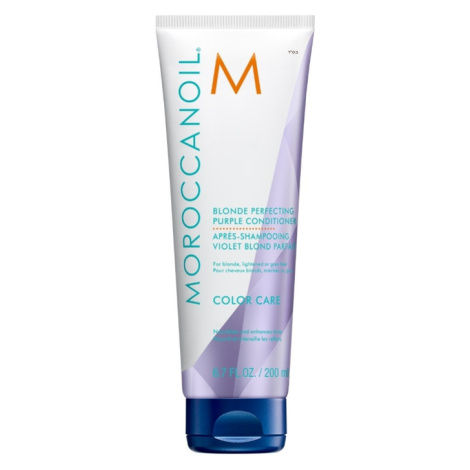 Moroccanoil Kondicionér neutralizující žluté tóny vlasů Color Care (Blonde Perfecting Purple Con