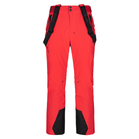 Kilpi LEGEND-M Pánské lyžařské kalhoty SM0404KI Červená