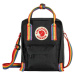 Fjällräven Kånken Rainbow Sling, Barva BLACK-RAINBOW PATTERN, Objem do 10 L