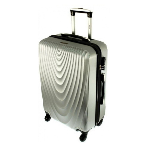 Rogal Stříbrný skořepinový cestovní kufr "Motion" - M (35l), L (65l), XL (100l)