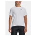 Under Armour Tričko UA Esential Cttn Stretch Tee-WHT - Dámské