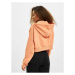 Cropped Hoody - coral