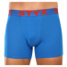 3PACK pánské boxerky Styx long sportovní guma modré (3U1167)