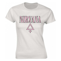 Nirvana tričko, Femme White, dámské