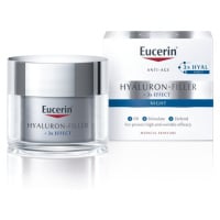 Eucerin Hyaluron-Filler + 3x Effect noční krém proti vráskám 50 ml