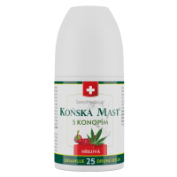 SwissMedicus Koňská mast s konopím hřejivá roll-on 90 ml