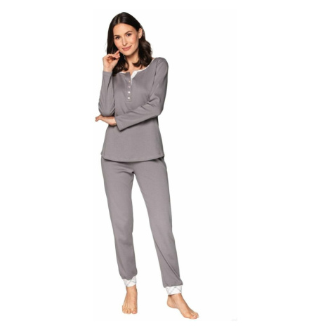Luxusní dámské pyžamo Debora šedé Cana