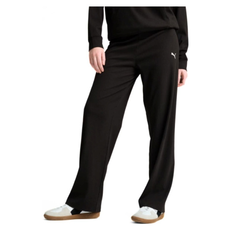 Puma E Elevated High-Waist traight Leg Rib W 68502501 - puma black