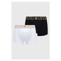 Boxerky Versace 2-pack pánské, bílá barva, AU10181 1A10011