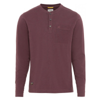 Tričko camel active henley 1/1 arm červená