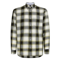 Tommy Hilfiger Shirt - CO/LI OVERSIZED CHECK SHIRT patterned