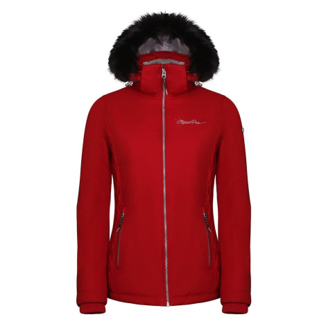 Dámská zimní bunda Alpine Pro MEMKA 4 - tmavě červená