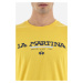 Tričko la martina man t-shirt s/s jersey žlutá