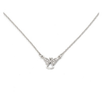 Stříbrný náhrdelník s andílkem STNAH116F