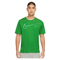Nike DRI-FIT RUN DIVISION MILER Pánské běžecké tričko, zelená, velikost