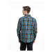 Meatfly pánská košile Hunt 2.0 Premium Turquoise | Modrá | 100% bavlna