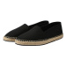 Calvin Klein ESPADRILLE HE - CANVAS Dámské espadrilky, černá, velikost