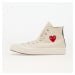 Tenisky Converse x Comme des Garçons PLAY Chuck 70 Hi Milk/ Red/ Black