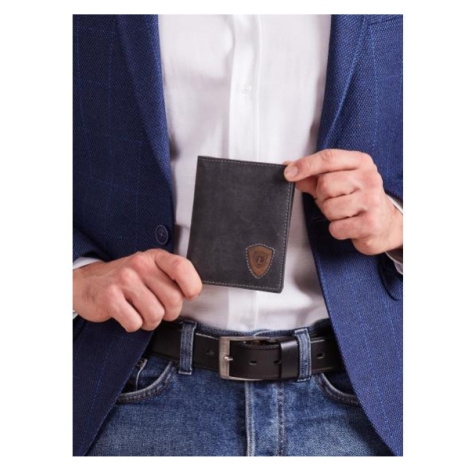 Černohnědá pánská kožená peněženka Loren