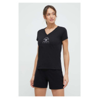 Bavlněné lounge tričko Emporio Armani Underwear černá barva, 164722 4R227