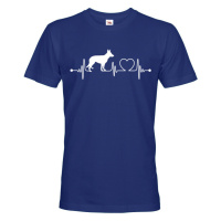 Pánské tričko s potiskem Německého ovčáka - skvělý darek pro milovníky psů