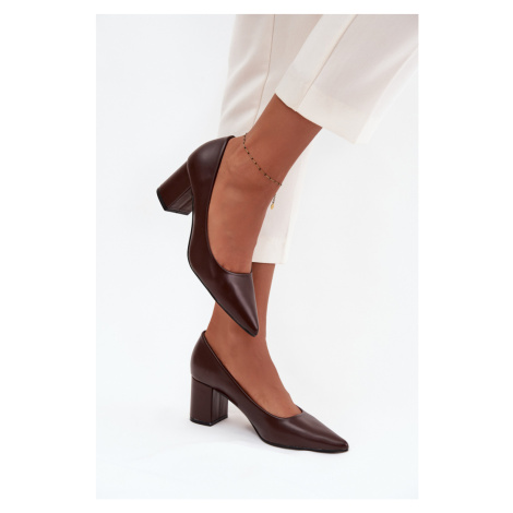 Lodičky na sloupku model 218679 Step in style