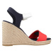 Tommy Hilfiger STRIPES WEDGE Modrá