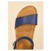 OJJU modré kožené sandály